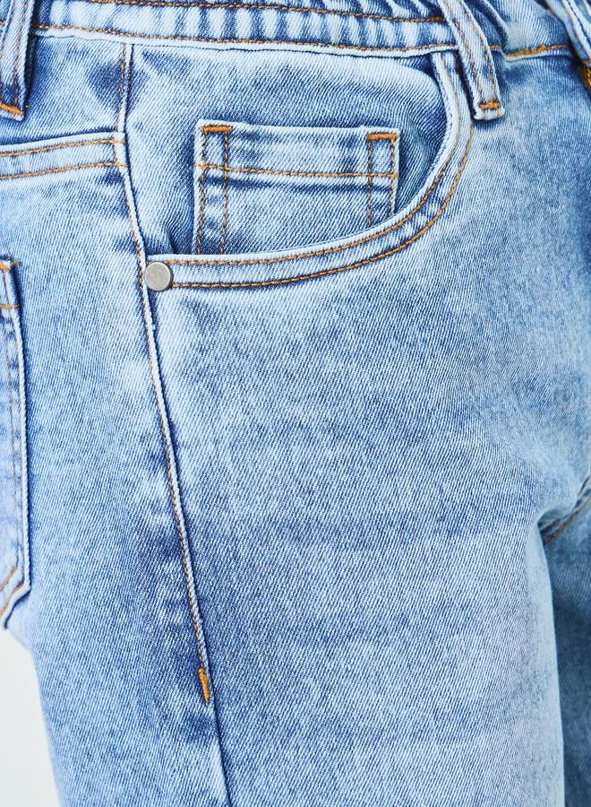 Styli Boys Light Blue Acid Wash Jeans